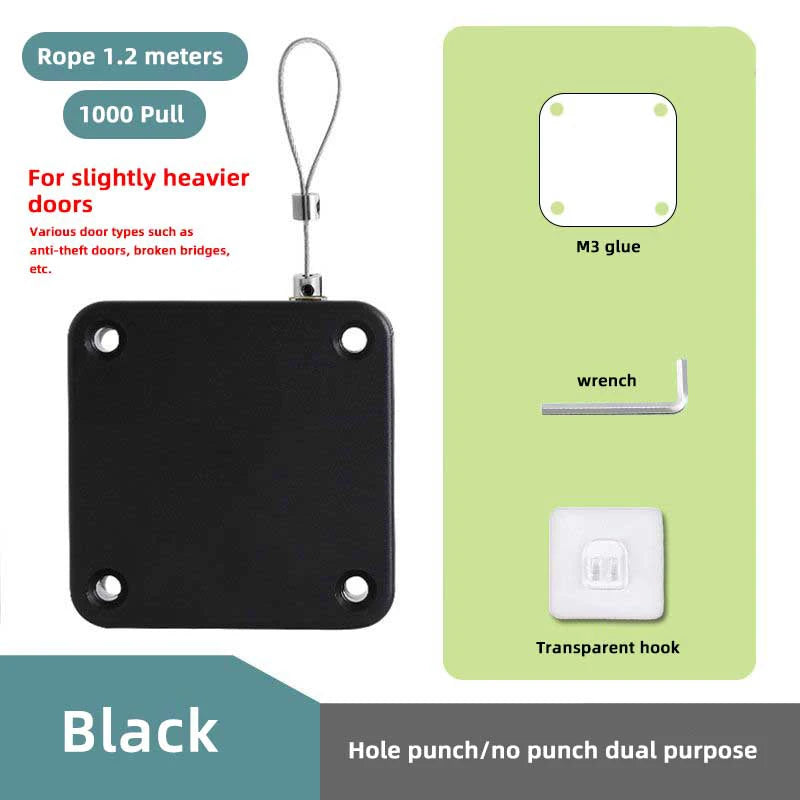 Punch-Free Automatic Door Closer