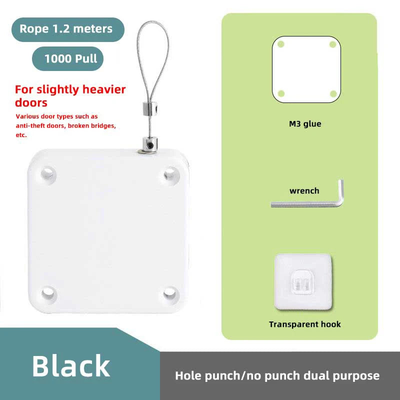 Punch-Free Automatic Door Closer